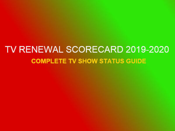 TV Renewal Scorecard 2019-2020